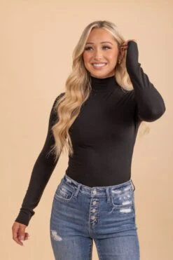 Keep It Fierce Long Sleeve Turtleneck Bodysuit -Outlet Bella Ella Boutique Store 11 75ce27f4 e01e 48e5 9c68 a72105912977 5000x