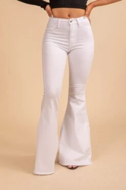 Angel Kiss High Waisted Flare Jeans