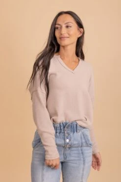 Trust The Process V-Neck Sweater -Outlet Bella Ella Boutique Store 1 0a515033 5ee9 45b2 bbe5 2766f7d1e804 5000x