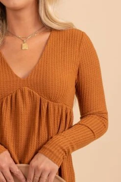 Here With You Long Sleeve Waffle Top -Outlet Bella Ella Boutique Store 1 37acd404 9982 4a21 9284 db900185dd52 5000x