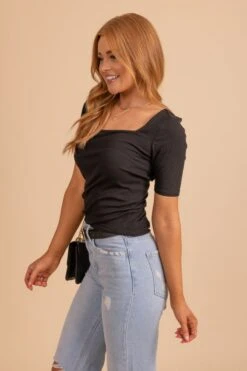 Good Days Square Neck Top -Outlet Bella Ella Boutique Store 1 abcaedec 1d76 41fd a3a4 c26dc1bae99f 5000x