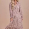 What We're Made Of Floral Long Sleeve Dress - Pink -Outlet Bella Ella Boutique Store 1 e1e6d2c9 41ed 4985 aeb5 21c87d376e54 5000x