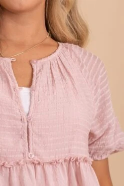 Close To My Heart Striped Peplum Top -Outlet Bella Ella Boutique Store 1 e6fdc119 5db8 42c8 a378 f5838c85cf8b 5000x