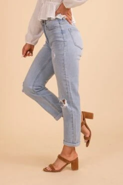Living My Life Light Wash Jeans -Outlet Bella Ella Boutique Store 2 0b7a4094 0d43 44f4 942c 47b835cc2708 5000x