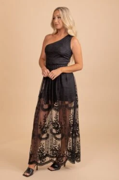 It's My Day One Shoulder Lace Maxi Dress -Outlet Bella Ella Boutique Store 2 370558fd df40 48a7 9b9c 89fa1b67de87 5000x