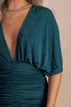 Somebody To Love V-Neck Mini Dress - Dark Green 8 Somebody To Love V-Neck Mini Dress - Dark Green -Outlet Bella Ella Boutique Store 2 aa2946af 713f 4c2d 9435 c7e819f70f93 5000x