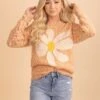 Daisy Day Print Sweater -Outlet Bella Ella Boutique Store 2 d772c617 d8e8 42d5 b1a5 c18c393389d2 5000x