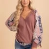 Marigold Medley Faux Wrap Top -Outlet Bella Ella Boutique Store 3 006d4237 a0ec 4c43 91a1 814075733b8e 5000x