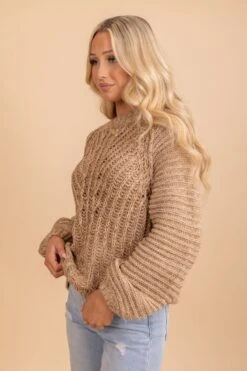 Sit By The Fire Brown Knit Sweater 9 Sit By The Fire Brown Knit Sweater -Outlet Bella Ella Boutique Store 3 3f244c8d ef5a 4e16 bfb9 05cf56bb4aaa 5000x
