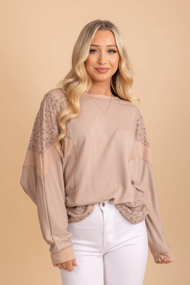 Floral Earth Oversized Top 3 Floral Earth Oversized Top