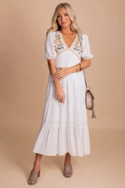 Fresh Flowers Maxi Dress