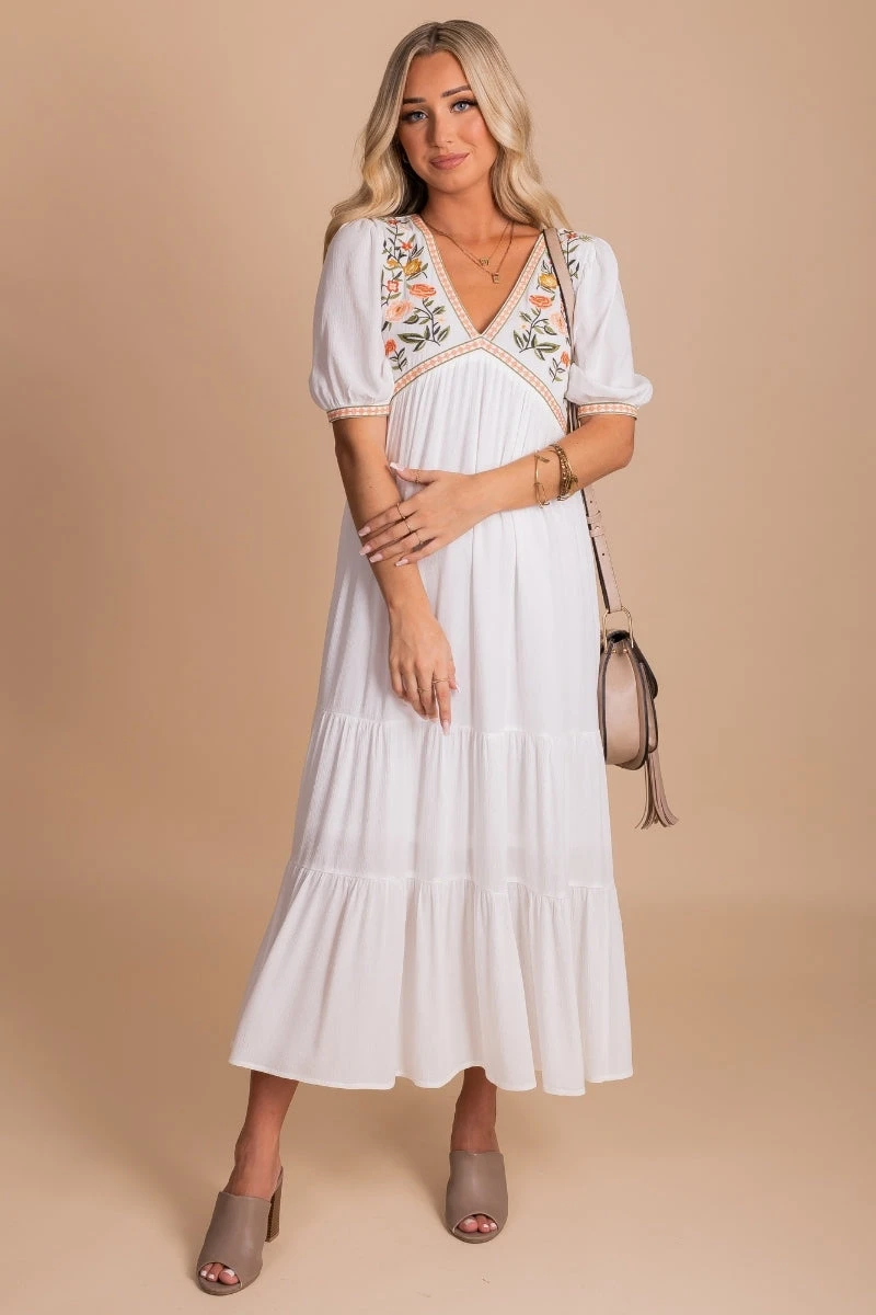 Fresh Flowers Maxi Dress 3 Fresh Flowers Maxi Dress