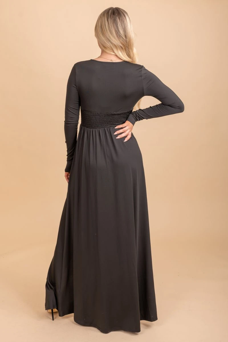 Inspire Me Long Sleeve Maxi Dress 8 Inspire Me Long Sleeve Maxi Dress - Image 6