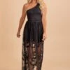 It's My Day One Shoulder Lace Maxi Dress -Outlet Bella Ella Boutique Store 3 ee72cfa5 9d27 4834 95b3 08c8468a9c16 5000x