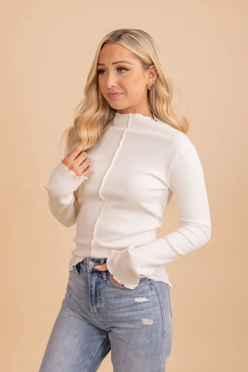 Never Stop Dreaming Mock Neck Top 6 Never Stop Dreaming Mock Neck Top - Image 4