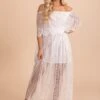 Be Mine For Life Lace Maxi Dress