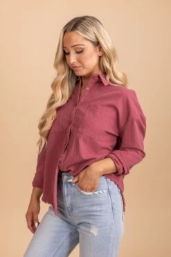 Make It Yours Button Up Top -Outlet Bella Ella Boutique Store 4 3940435f 4a19 4f47 abc5 b66556a7fa54 5000x