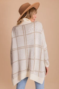 Perfect Illusion Plaid Long Sleeve Sweater - Off White -Outlet Bella Ella Boutique Store 4 3d90072f 8856 468c 8346 0897b264a9dd 5000x