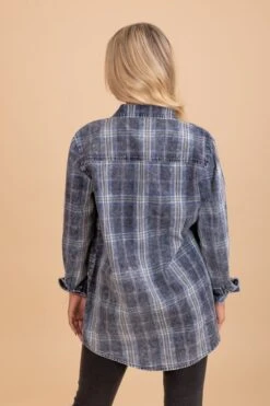 Be Who You Are Blue Plaid Top -Outlet Bella Ella Boutique Store 4 93a39d4d d804 4069 ae7c 0d42f44e539d 5000x