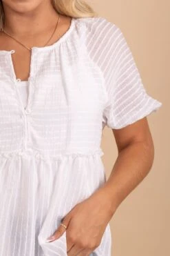 Close To My Heart Striped Peplum Top -Outlet Bella Ella Boutique Store 5 899e542a 50a3 4de9 a3ca 770024bae692 5000x