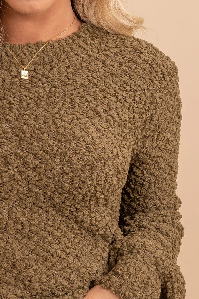 Don't Mention It Popcorn Knit Sweater 8 Don't Mention It Popcorn Knit Sweater - Image 6