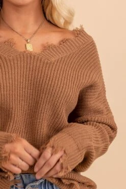 Autumn Moon Distressed Sweater -Outlet Bella Ella Boutique Store 6 98189937 b395 43ff 8a92 eb3ec8a4317e 5000x