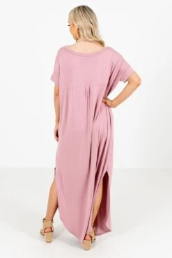 A Thousand Years Maxi Dress 31 A Thousand Years Maxi Dress -Outlet Bella Ella Boutique Store A Thousand Years Pink Dress Back 5000x