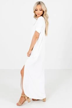 A Thousand Years Maxi Dress 35 A Thousand Years Maxi Dress -Outlet Bella Ella Boutique Store A Thousand Years White Dress Side 5000x