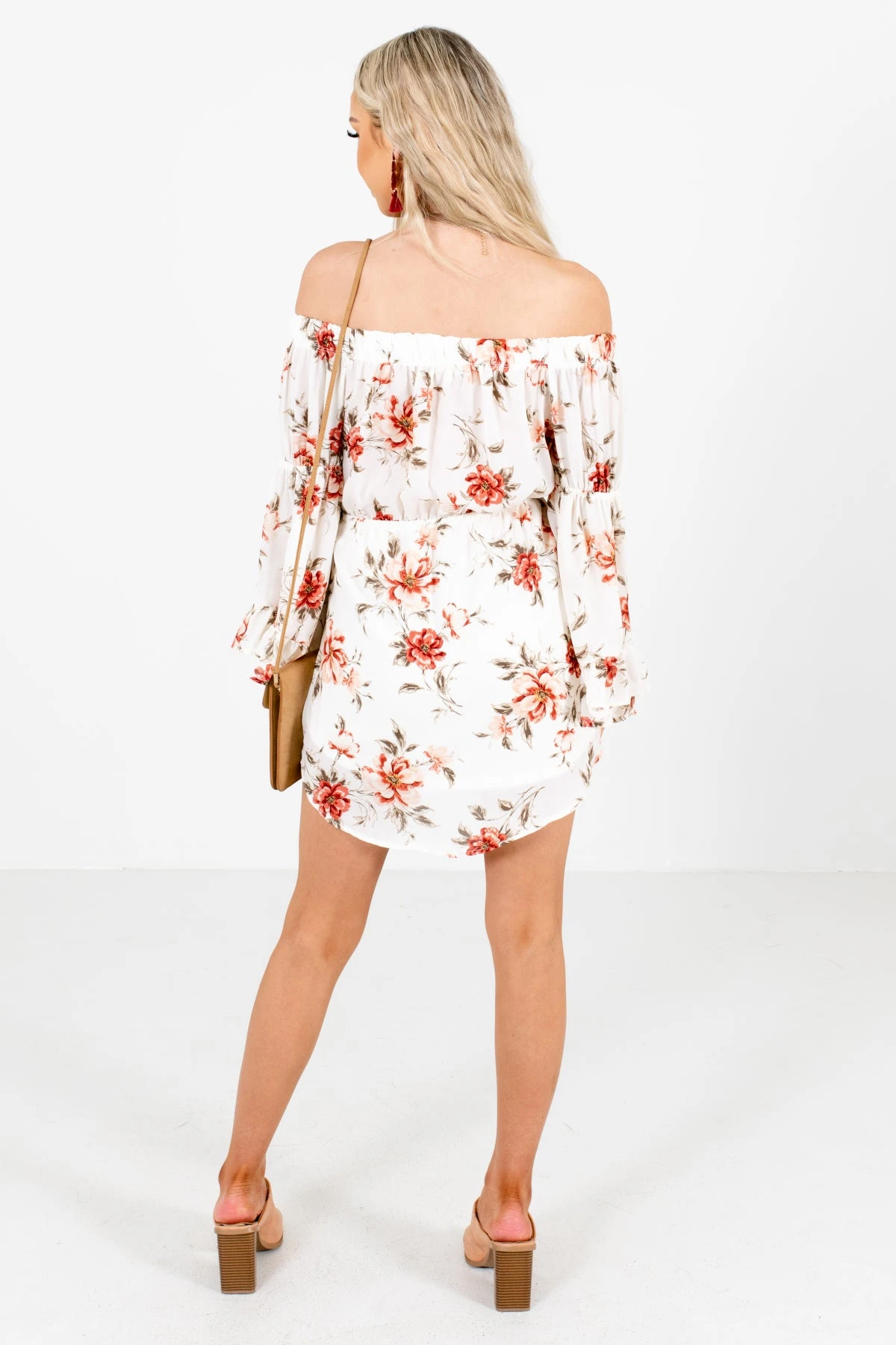 Always My Dream White Floral Mini Dress 4 Always My Dream White Floral Mini Dress - Image 2