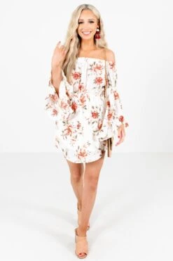 Always My Dream White Floral Mini Dress 11 Always My Dream White Floral Mini Dress -Outlet Bella Ella Boutique Store AlwaysMyDreamWhiteDressFullFront 5000x