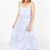 Asking For A Friend Floral Midi Dress 1 Asking For A Friend Floral Midi Dress -Outlet Bella Ella Boutique Store Asking for a Friend Blue Dress Front 5000x
