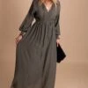 Aspire To Inspire Long Sleeve Maxi Dress