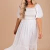 Romantic Muse Embroidered Midi Dress - White 2 Romantic Muse Embroidered Midi Dress - White -Outlet Bella Ella Boutique Store BELLAELLA5.5.21 2530 5000x