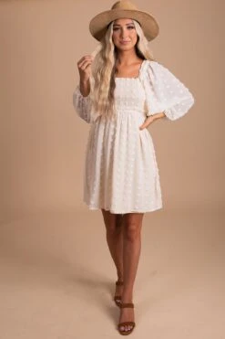 Into A Reverie Swiss Dot Mini Dress 9 Into A Reverie Swiss Dot Mini Dress -Outlet Bella Ella Boutique Store BELLAELLA 5.20.21 3932 5000x