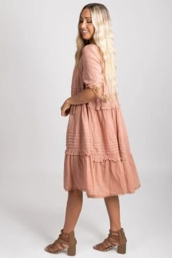 Bohemian Wonder Midi Dress -Outlet Bella Ella Boutique Store BELLAELLA 5.20.21 4546 5000x