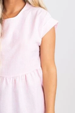 Around Town Peplum Top -Outlet Bella Ella Boutique Store BELLAELLA 5.20.21 4829 5000x