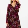 Beat Of My Heart Purple Floral Mini Dress 1 Beat Of My Heart Purple Floral Mini Dress -Outlet Bella Ella Boutique Store Beat of My Heart Purple Mini Dress Front3 5000x