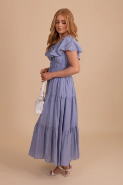 Beautifully Radiant Maxi Dress 13 Beautifully Radiant Maxi Dress -Outlet Bella Ella Boutique Store BeautifullyRadiantMaxiDress SideBlue 5000x