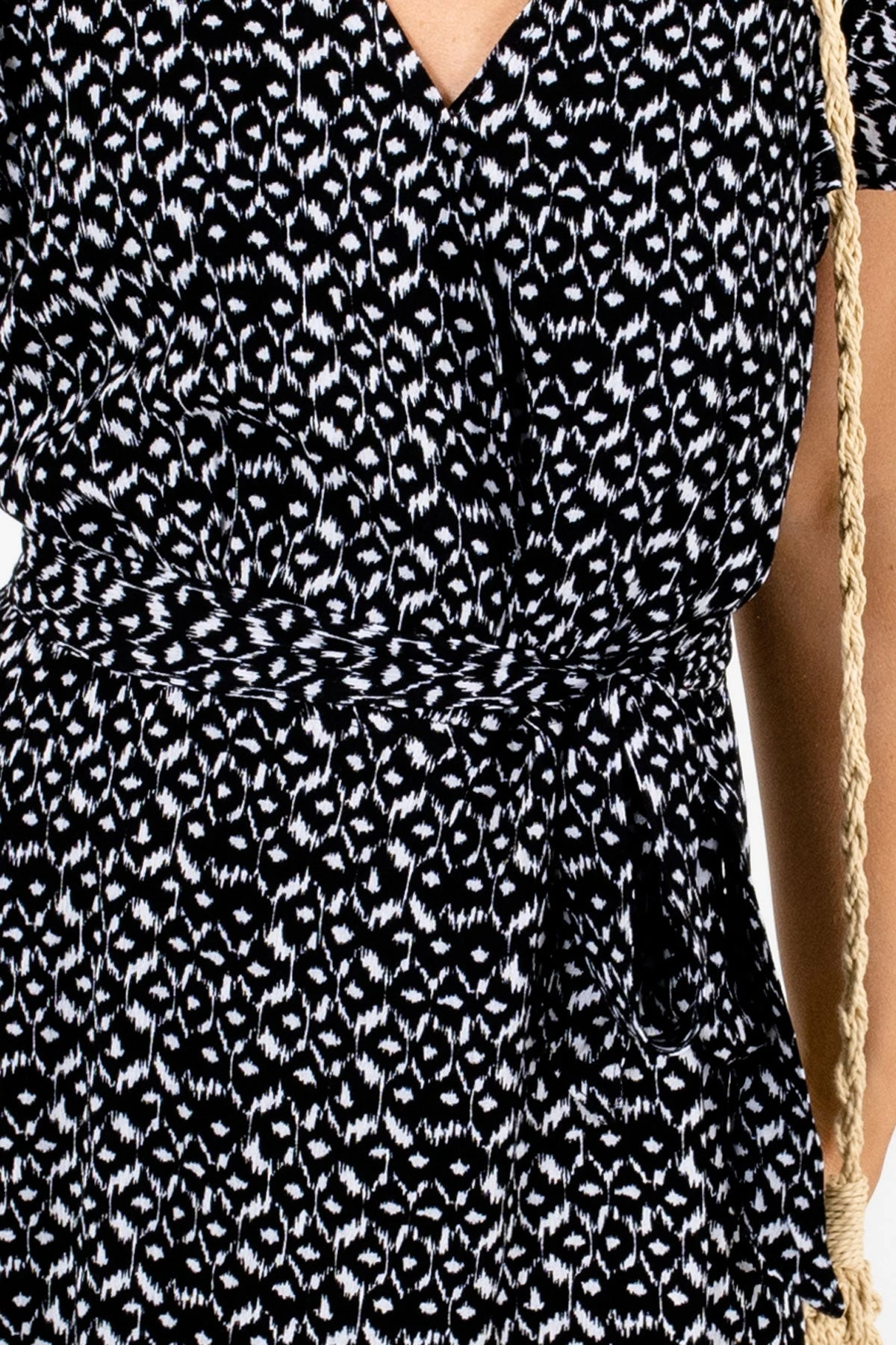 Bold Type Patterned Mini Dress 9 Bold Type Patterned Mini Dress - Image 7