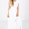 Brightest Days White Maxi Dress