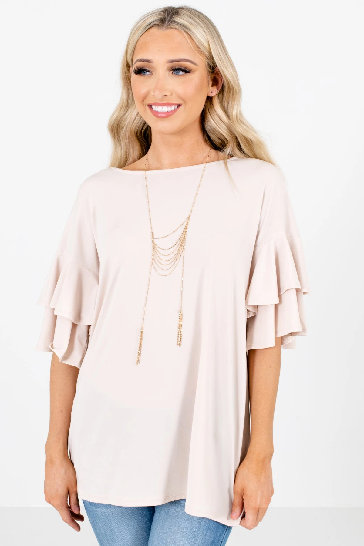Build Your Dream Ruffle Top 3 Build Your Dream Ruffle Top