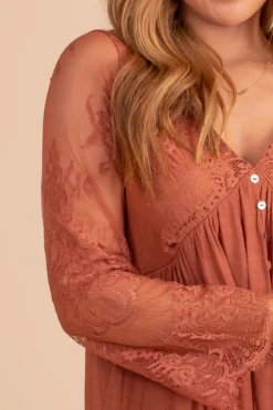 Can't Say Goodnight Mini Dress -Outlet Bella Ella Boutique Store Can tSayGoodnightMiniDress Detailorange 5000x