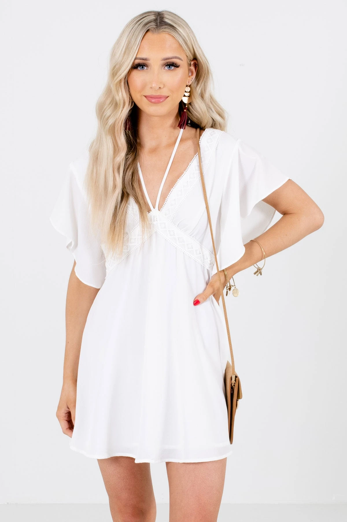 Cornelia Street White Mini Dress 3 Cornelia Street White Mini Dress