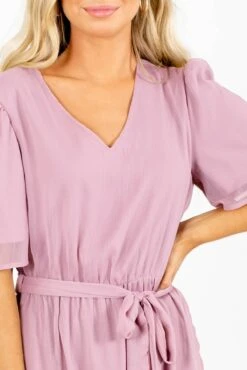 Dancing Queen Maxi Dress 18 Dancing Queen Maxi Dress -Outlet Bella Ella Boutique Store Dancing Queen Mauve Dress Detail 5000x