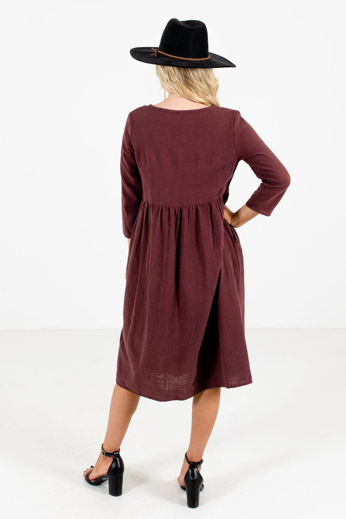 Embrace Your Beauty Purple Knee-Length Dress 4 Embrace Your Beauty Purple Knee-Length Dress - Image 2