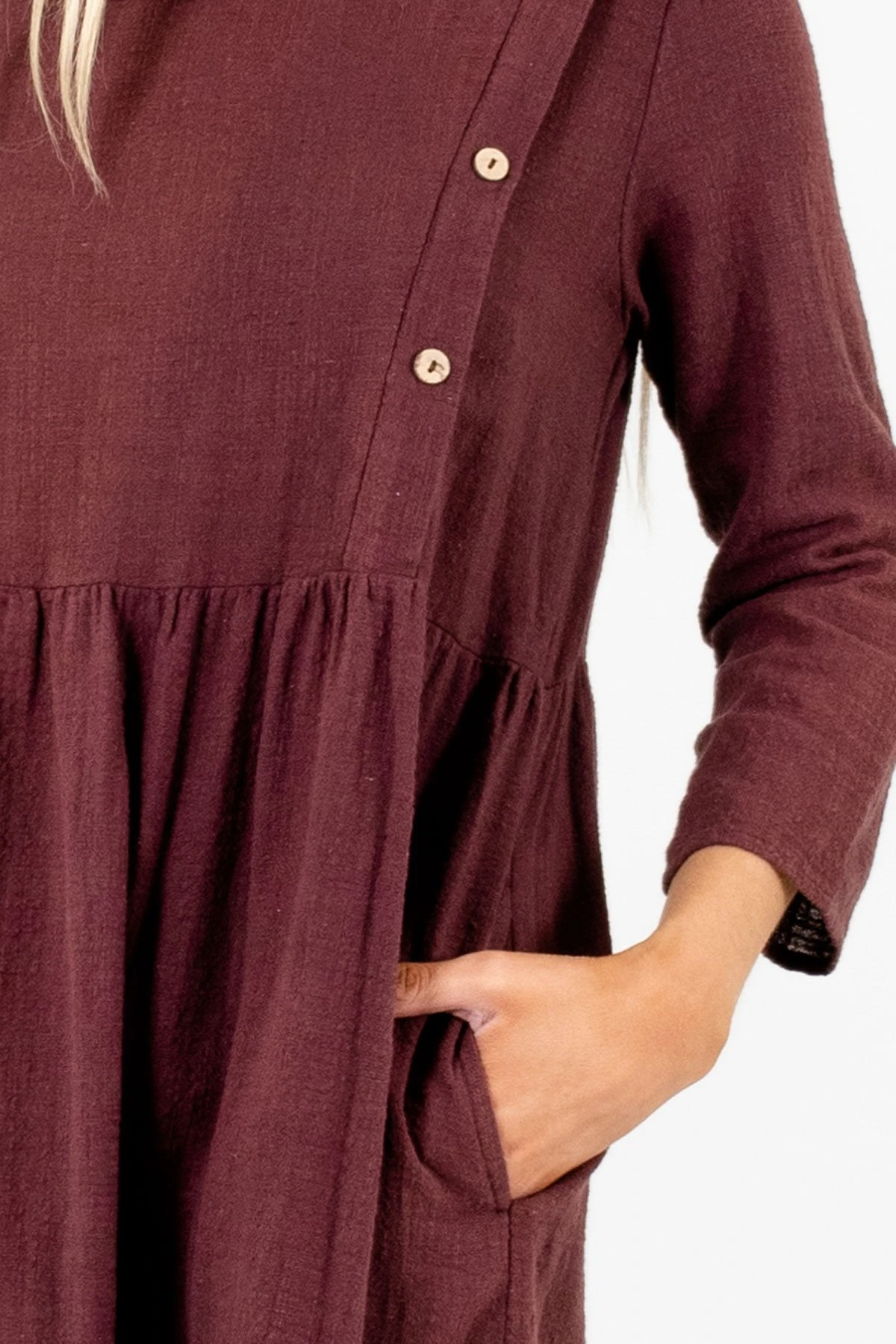 Embrace Your Beauty Purple Knee-Length Dress 5 Embrace Your Beauty Purple Knee-Length Dress - Image 3