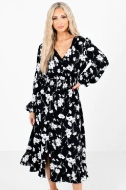 Endless Enchantment Floral Midi Dress