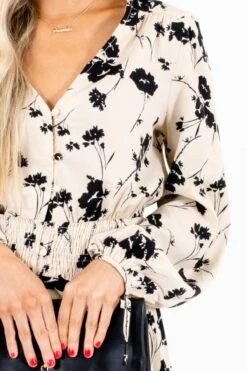 Endless Enchantment Floral Midi Dress -Outlet Bella Ella Boutique Store EndlessEnchantmentDressDetail 5000x