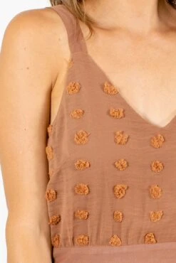 Escape Reality Midi Dress 12 Escape Reality Midi Dress -Outlet Bella Ella Boutique Store Escape Reality Orange Dress Detail 5000x