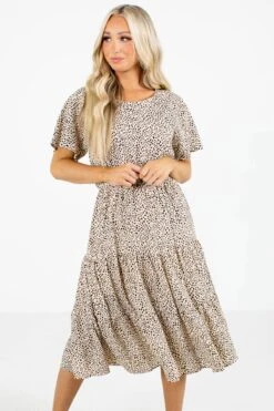 Explore The Wild Patterned Midi Dress